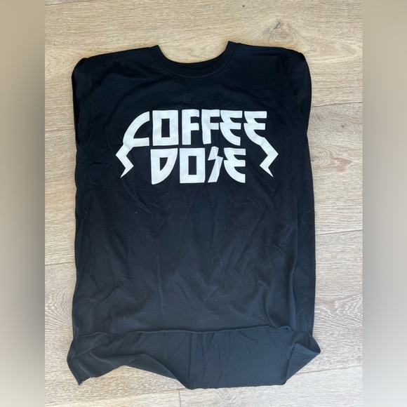 Black Coffee Dose tank top - size small - Picture 2 of 4